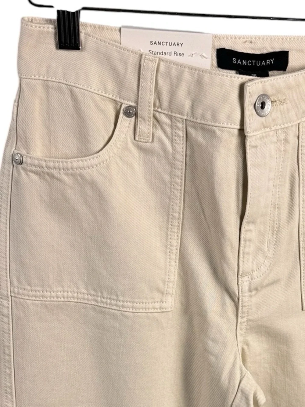 Sanctuary District Column Mid Rise
Ankle Jeans in Washed San Size 25/0 - Picture 7 of 15